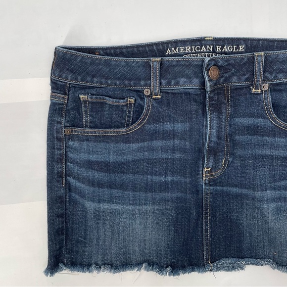 *AEO* Dark Wash Denim Mini Skirt - Picture 2 of 11